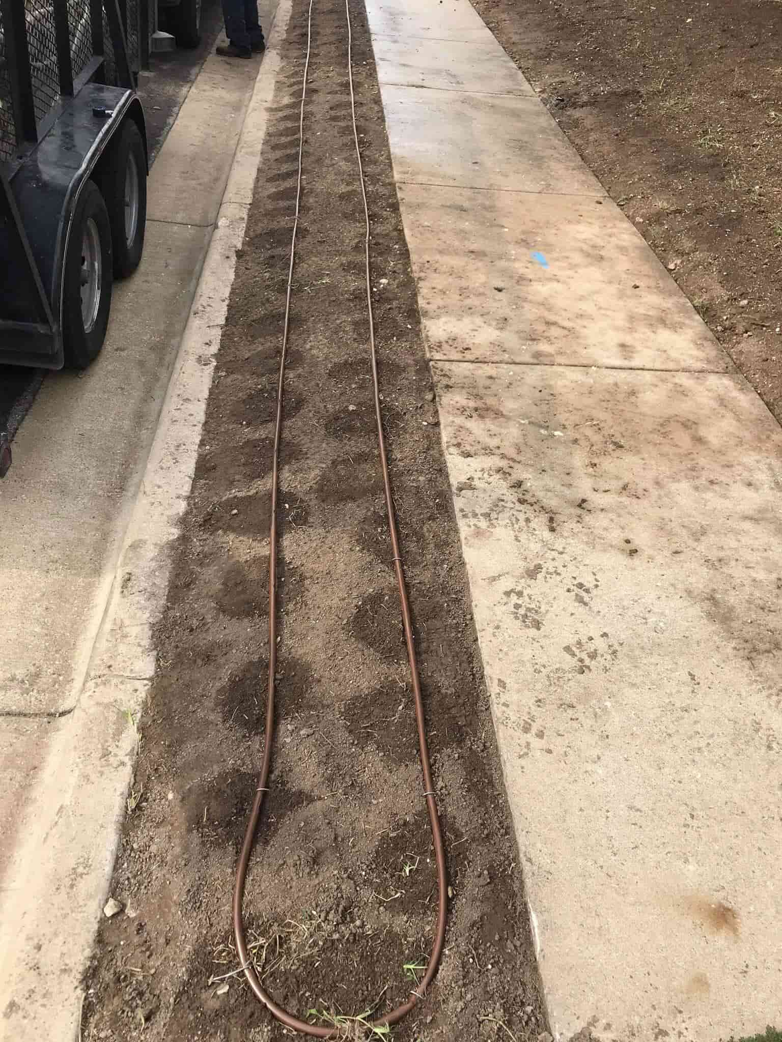 Photo of drip irrigation project by JNS Irrigation & Backflow.